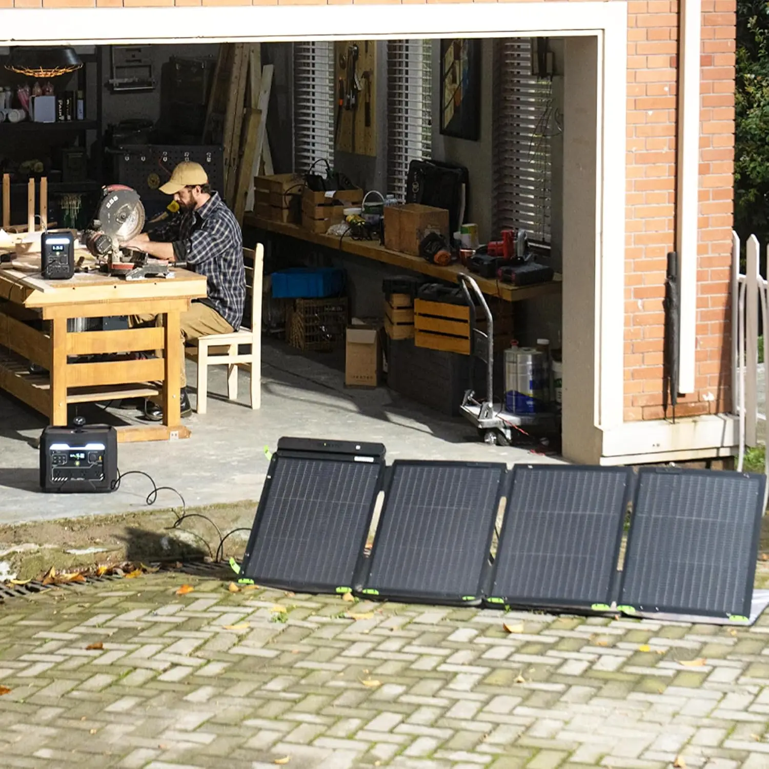Solar Panel 200W - لوح شمسي محمول ثنائي الوجه بقدرة