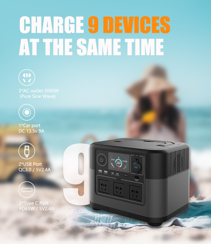 محطة طاقة محمولة جديدة لعام 20 - مراجعة Portable Power Station وسعره