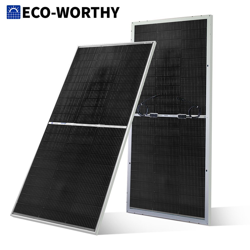 ECO-WORTHY 195W N-Type 18BB لو - مراجعة Solar Panel 200W وسعره