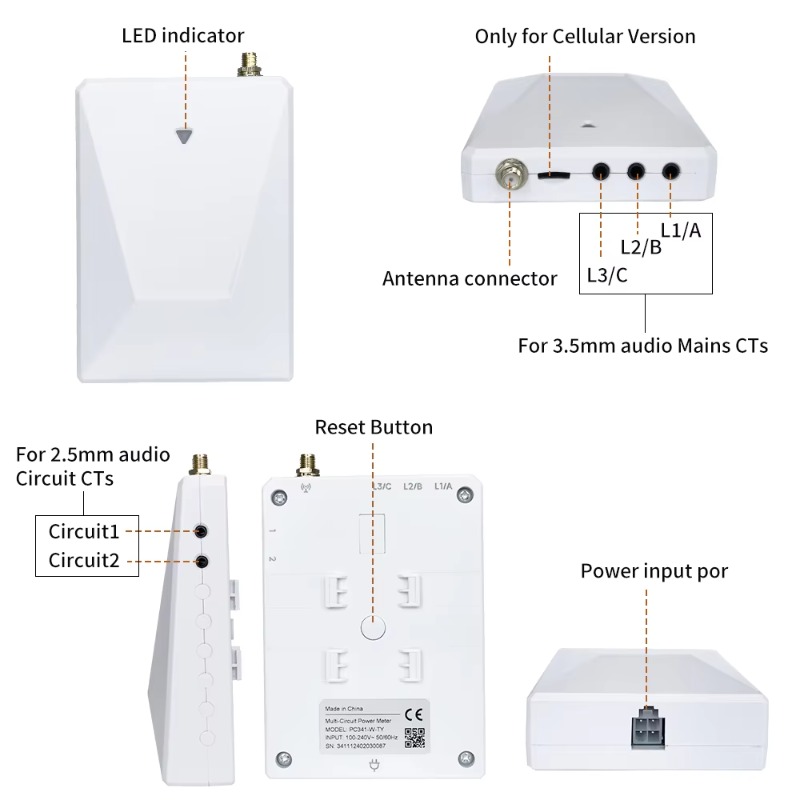 2025 مراقبة الطاقة الشمسية مقي - مراجعة Energy Monitor Meter وسعره