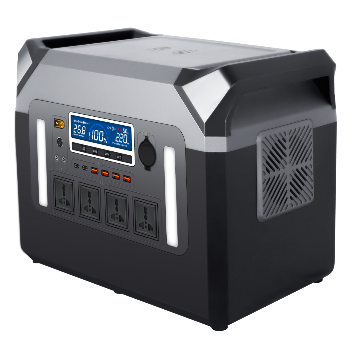 محطة طاقة محمولة 3000 واط، مول - مراجعة Solar Generator وسعره