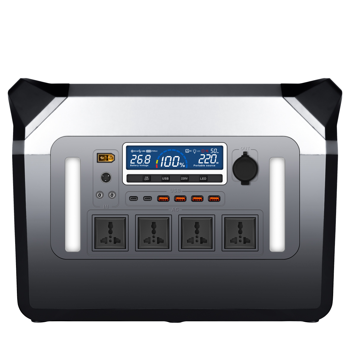 محطة طاقة محمولة 3000 واط، مول - مراجعة Solar Generator وسعره