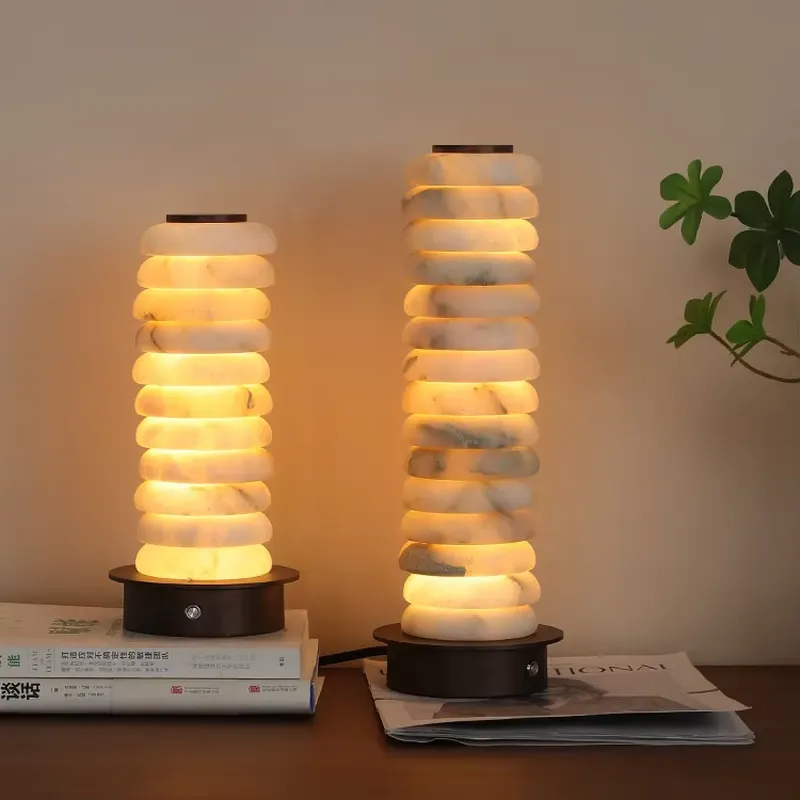 مصباح مكتب رخامي إسباني فاخر ب - مراجعة Solar Lamp وسعره