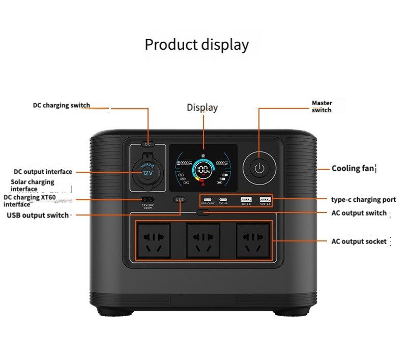 مولد طاقة شمسية محمول قابل للط - مراجعة Portable Power Station وسعره