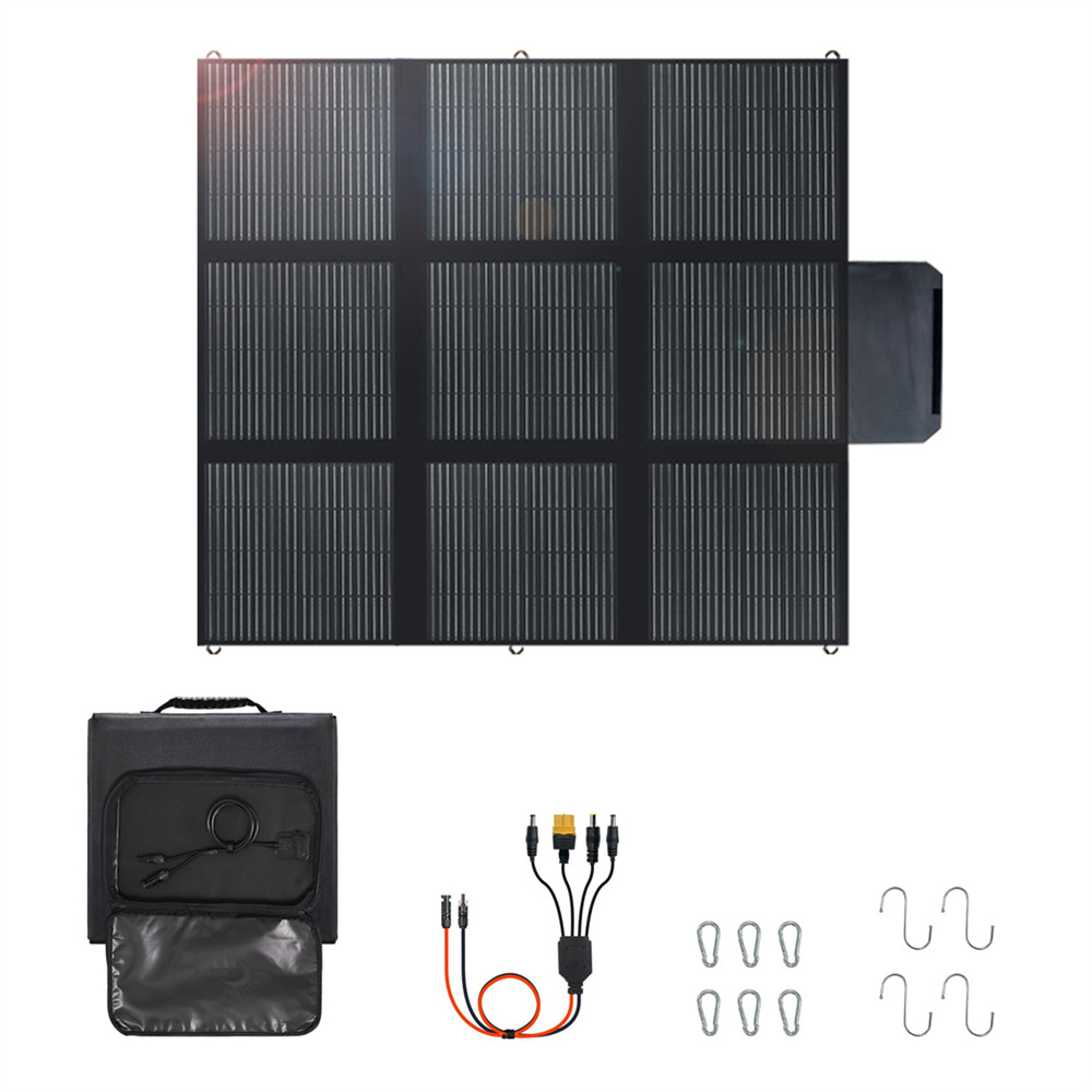 لوحة شمسية محمولة قابلة للطي ب - مراجعة Solar Panel وسعره