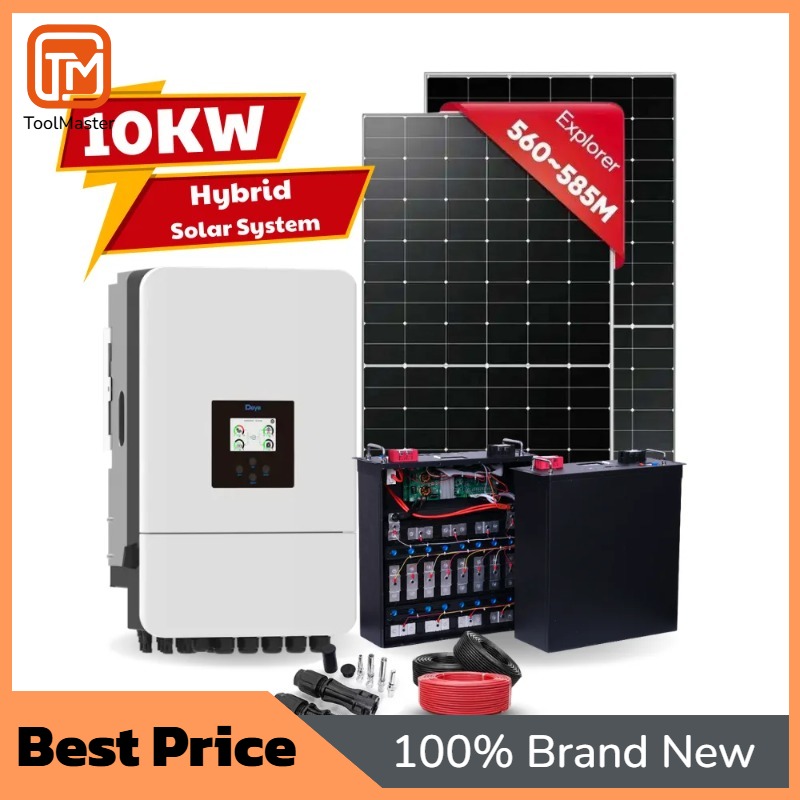 【عرض ساخن】نظام طاقة شمسية 10 ك - مراجعة Solar Panel وسعره